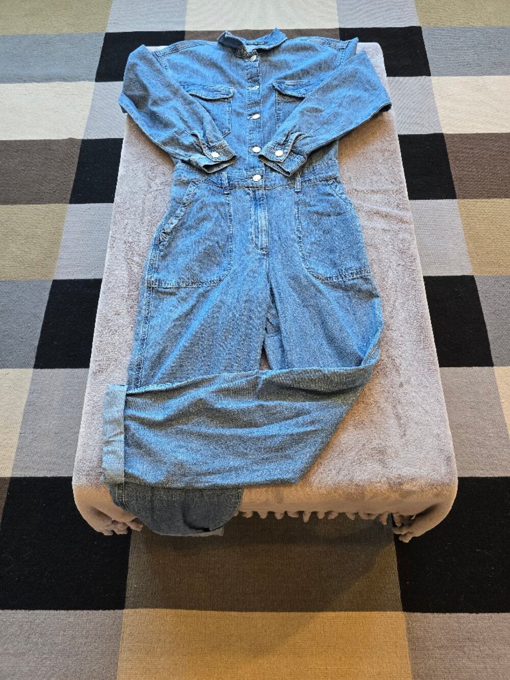 Mavi Ida Denim Utility Jumpsuit Boiler suit womans XS - Picture 5 of 11